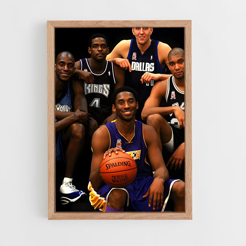 Poster Lakers Locker Room – affiche Basketball (vue 4)